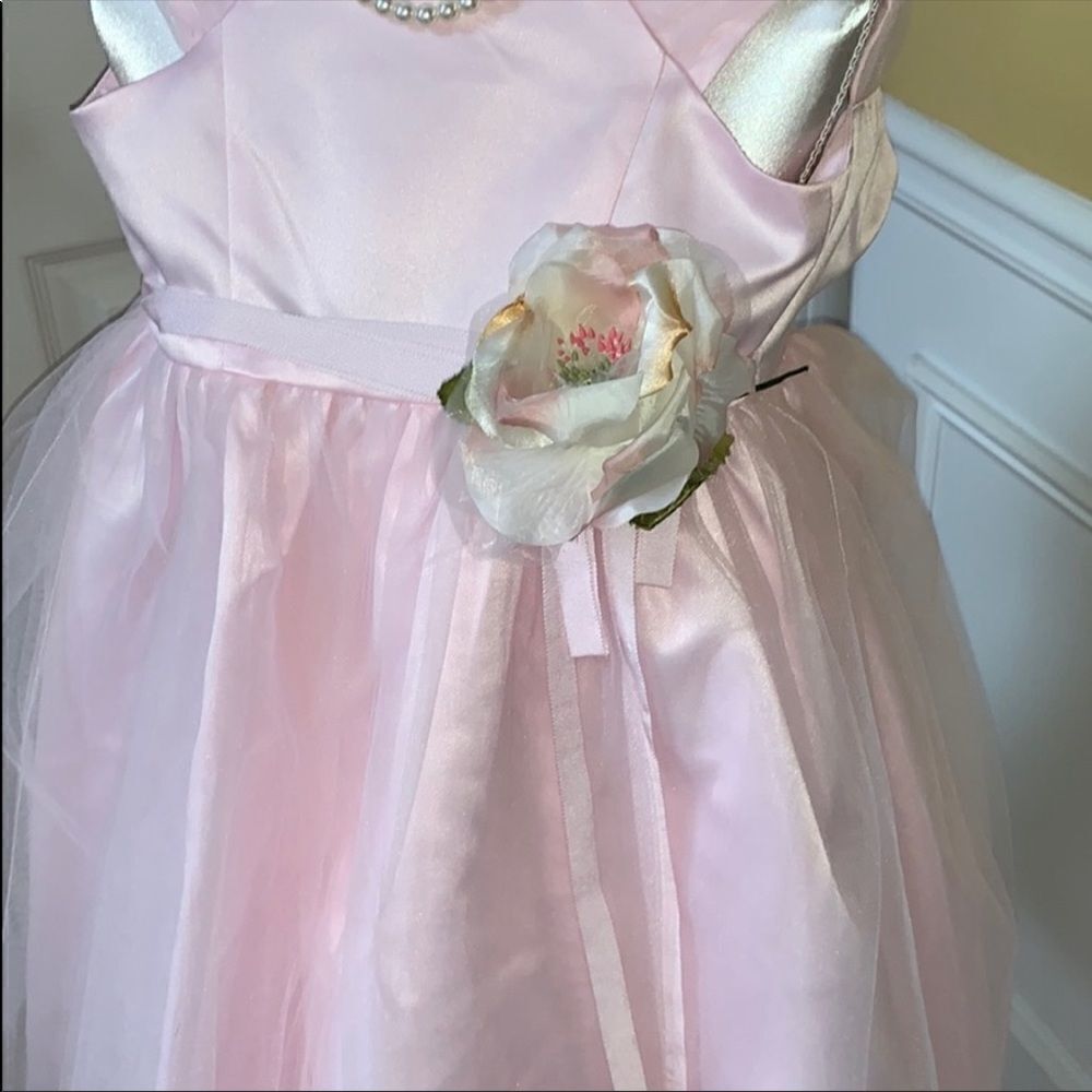 Pink Special Occasion Girls Dress - Picture 9 of 10